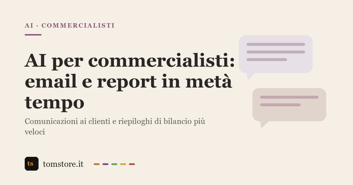 AI for accountants: emails and reports in half the time