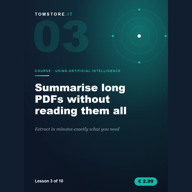 Summarise PDFs and long documents without reading them all